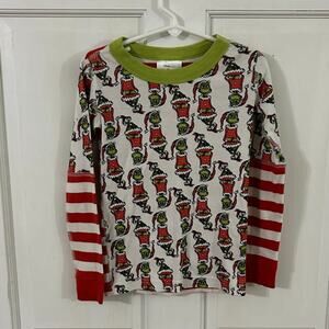 Hanna Andersson Dr. Seuss The Grinch Pajama Top - Size 5